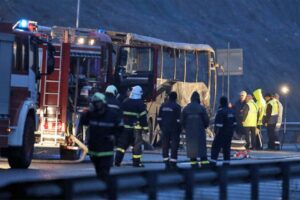 बुल्गेरियामा गुडिरहेको बसमा आगो लाग्दा ४६ यात्रुको मृत्यु